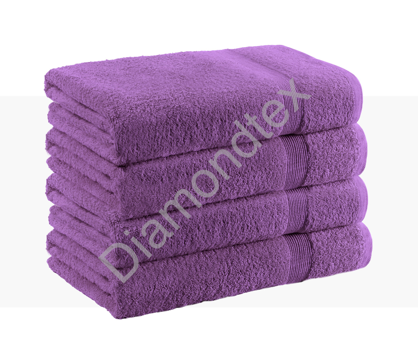 Luxury Jumbo Large Bath Sheets, 80x140cm, 100% Cotton, 500GSM