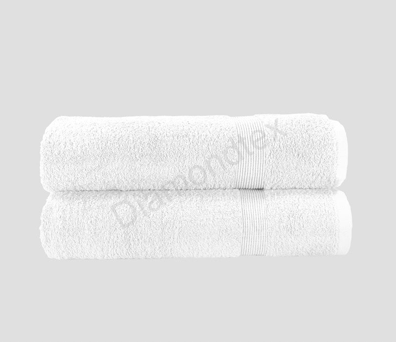 500GSM Large Jumbo Bath Sheets, 100x200cm, 100% Egyptian Cotton, Super Soft and Absorbent
