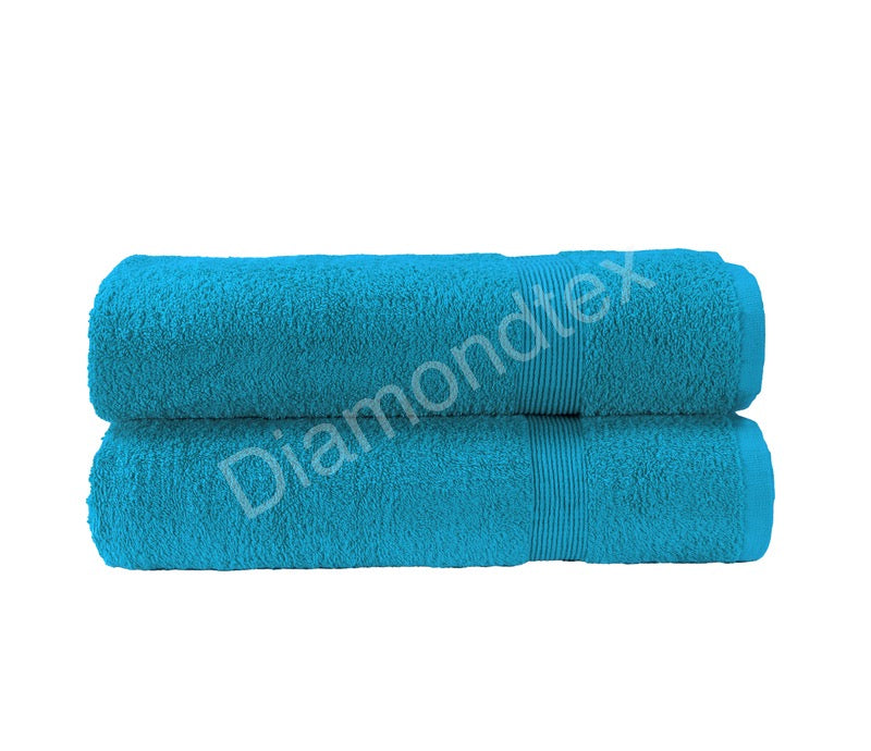 500GSM Large Jumbo Bath Sheets, 100x200cm, 100% Egyptian Cotton, Super Soft and Absorbent