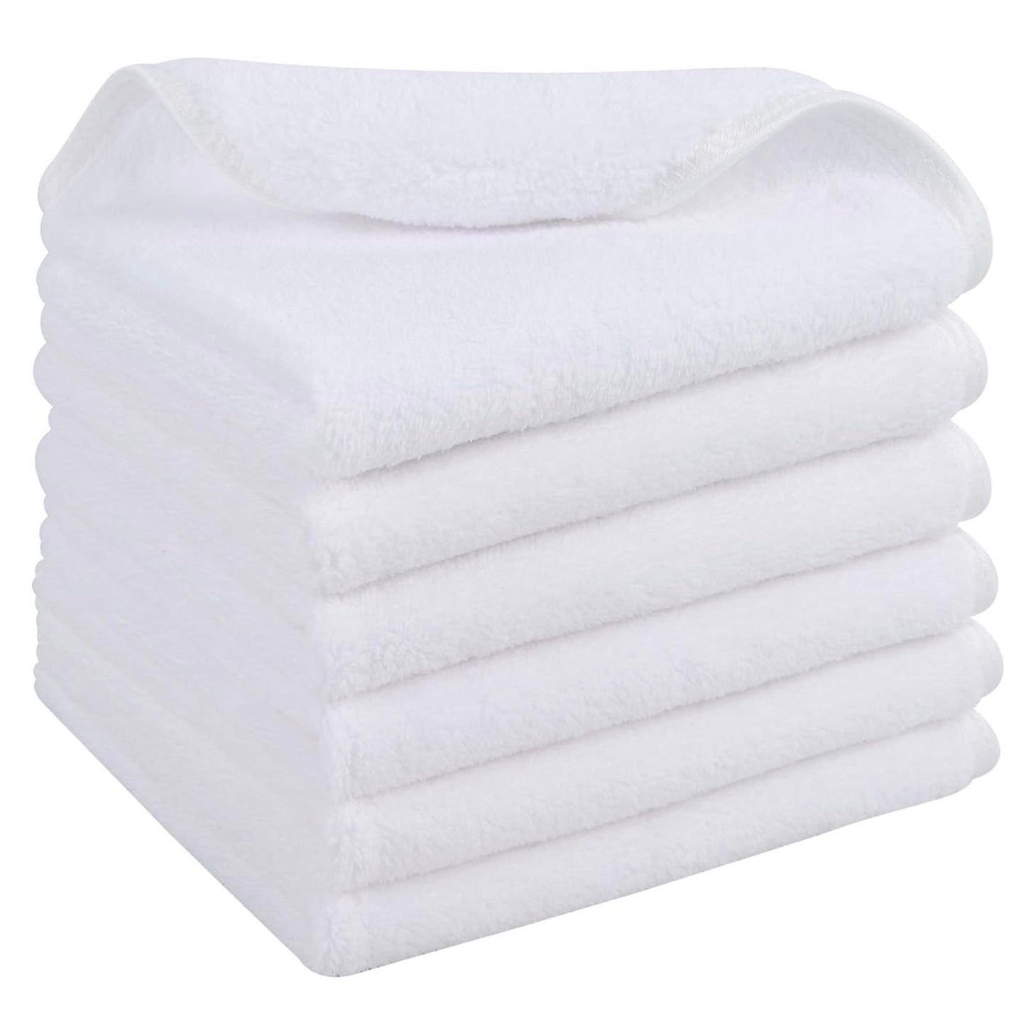 500 GSM Face Cloths, Size 30x30cm, 100% Egyptain Cotton, Super Soft, Everyday Use