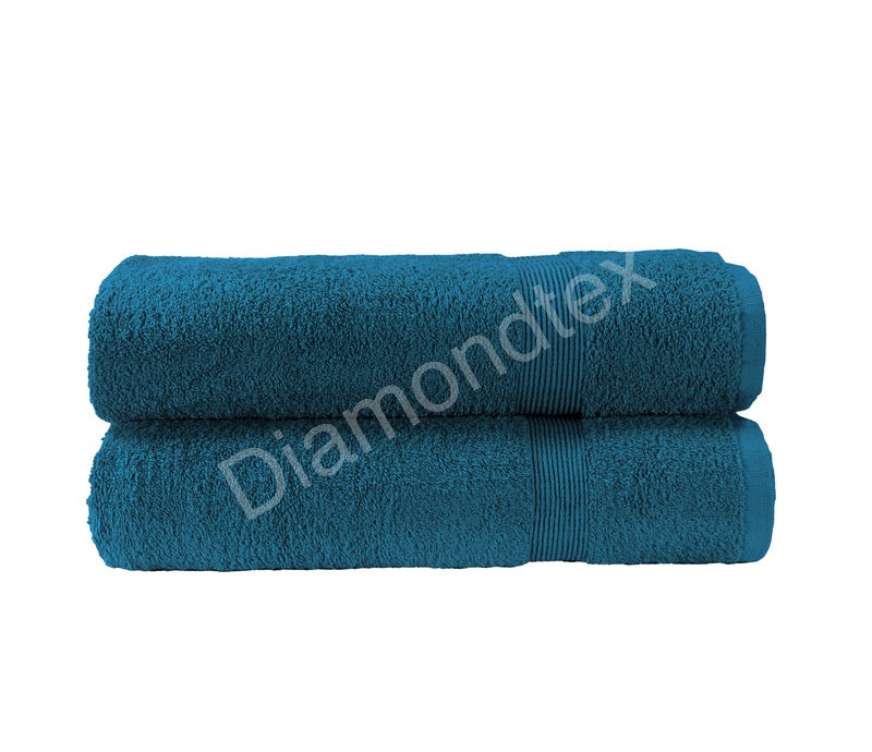 500GSM Large Jumbo Bath Sheets, 100x200cm, 100% Egyptian Cotton, Super Soft and Absorbent