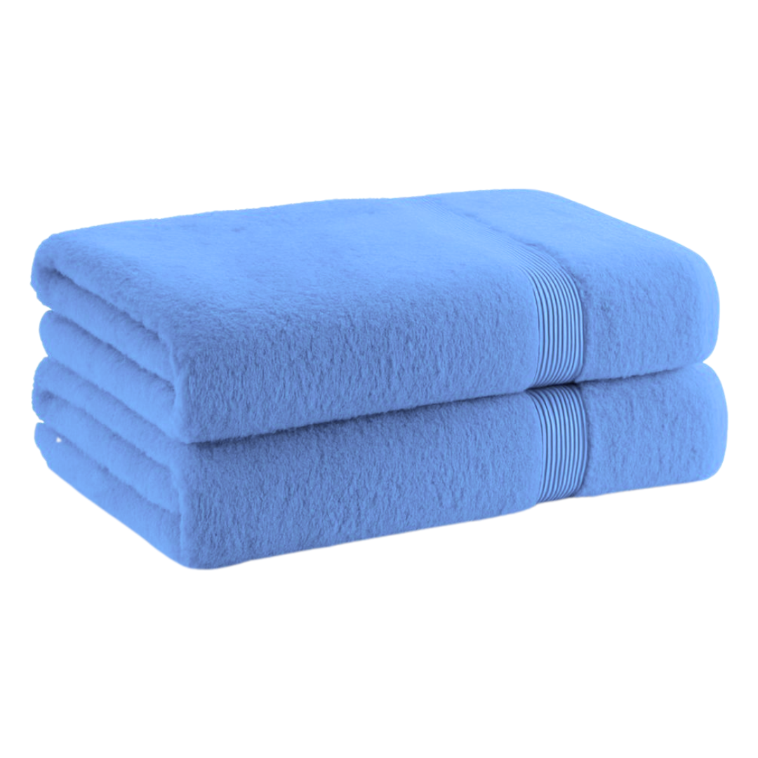 500 GSM Jumbo Large Bath Sheets – 100% Cotton, Soft & Absorbent Towels (90x150cm)