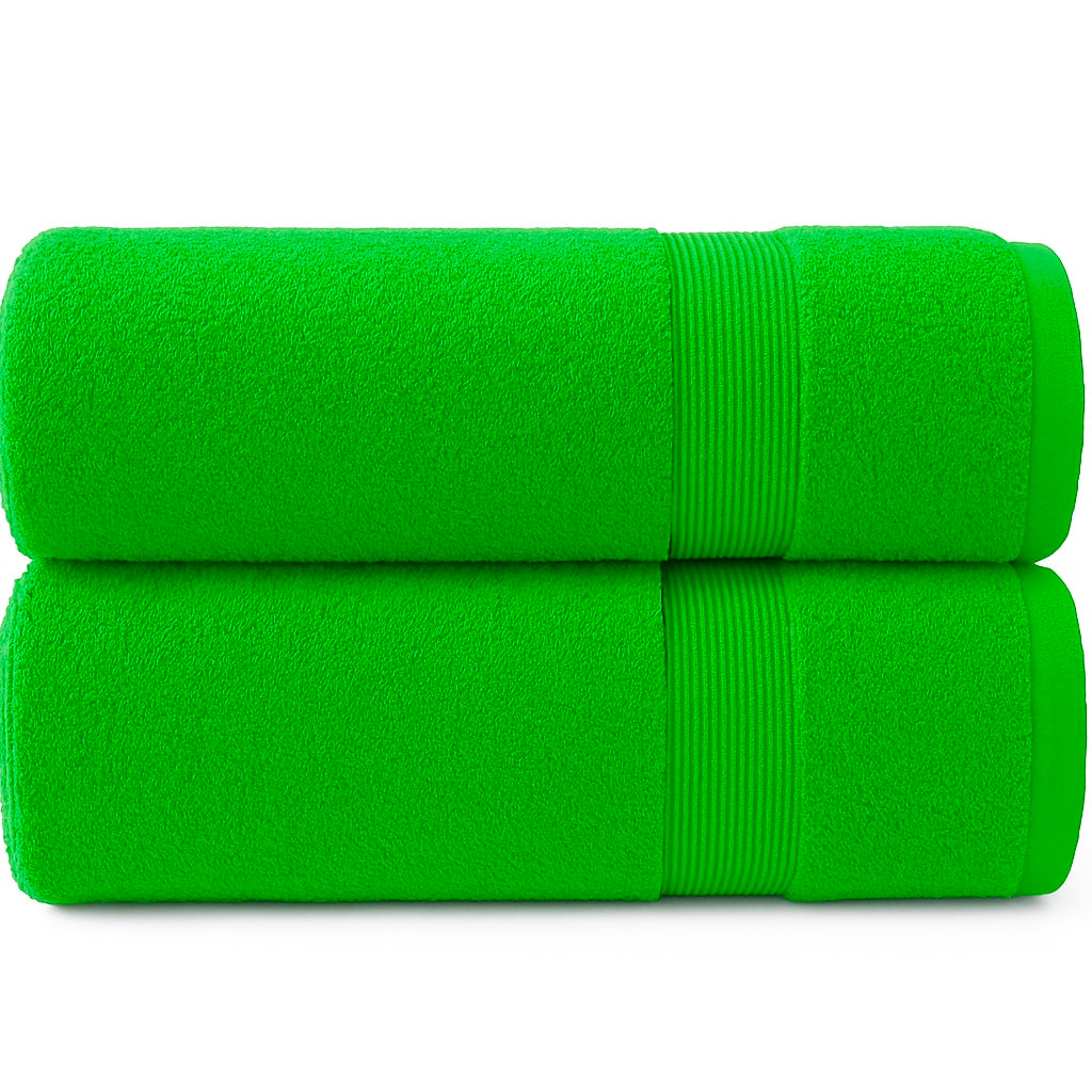 Luxury Super Extra Large Jumbo Bath Sheets 100x200cm – 550 GSM Cotton Towels, Super Soft & Highly Absorbent