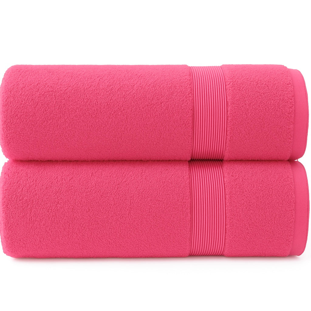 Luxury Super Extra Large Jumbo Bath Sheets 100x200cm – 550 GSM Cotton Towels, Super Soft & Highly Absorbent