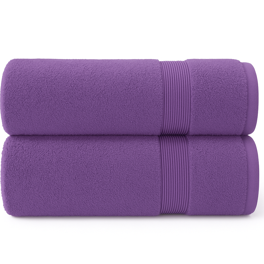 Luxury Super Extra Large Jumbo Bath Sheets 100x200cm – 550 GSM Cotton Towels, Super Soft & Highly Absorbent
