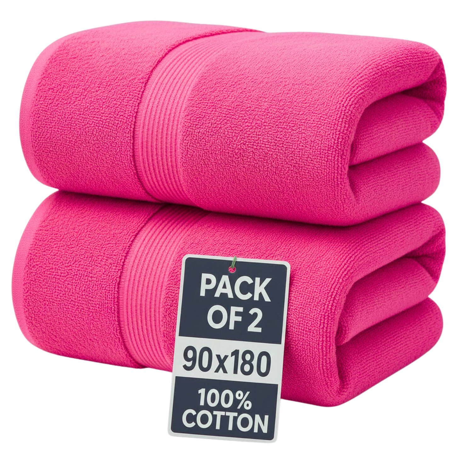 600 GSM Extra Large Jumbo Bath Sheets – 100% Cotton, Super Soft & Absorbent Towels (90x180cm)
