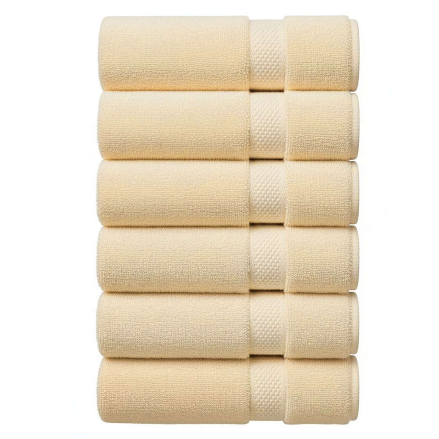 Super Soft Hand Towels 50x80cm – 100% Cotton, 500 GSM Absorbent Towels