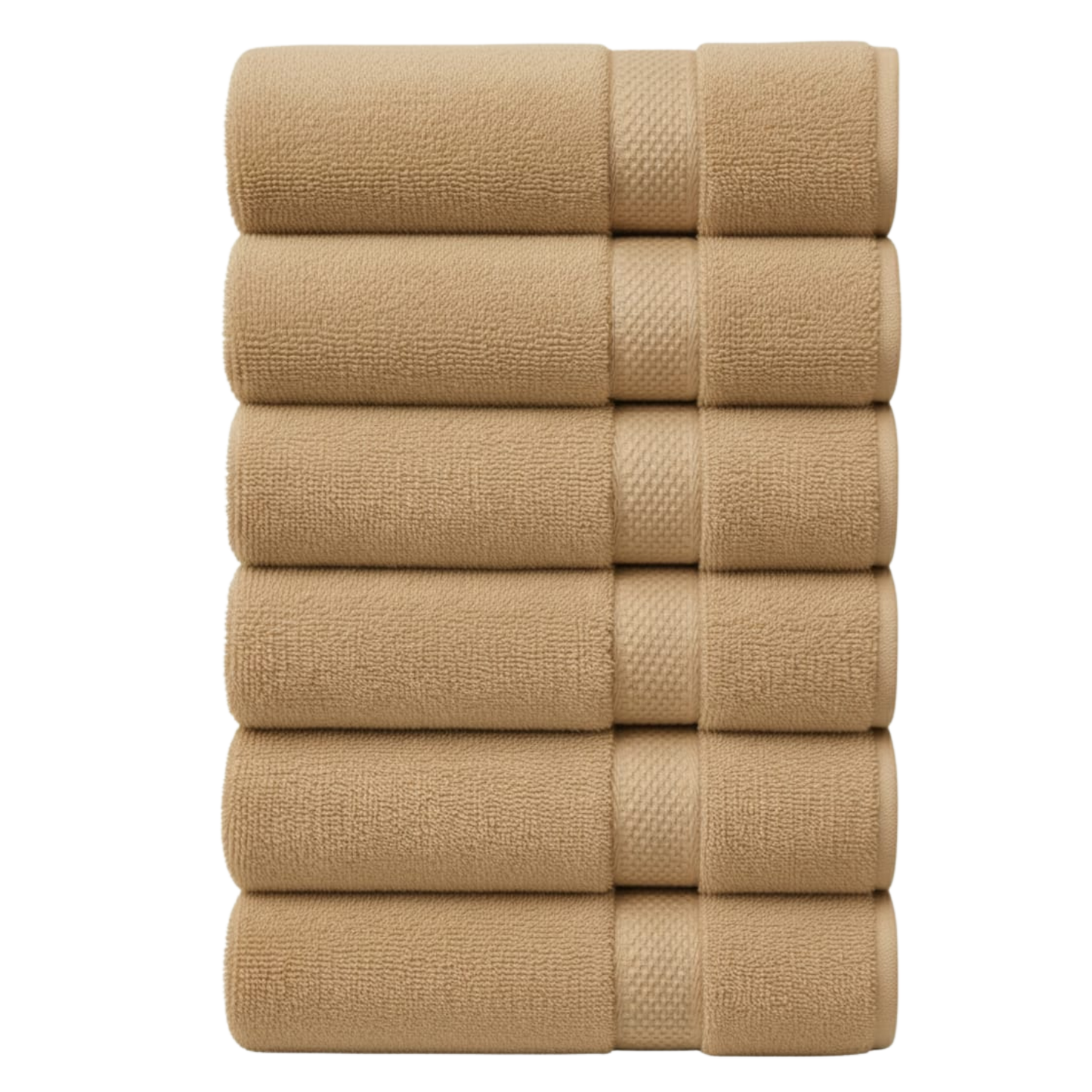Super Soft Hand Towels 50x80cm – 100% Cotton, 500 GSM Absorbent Towels