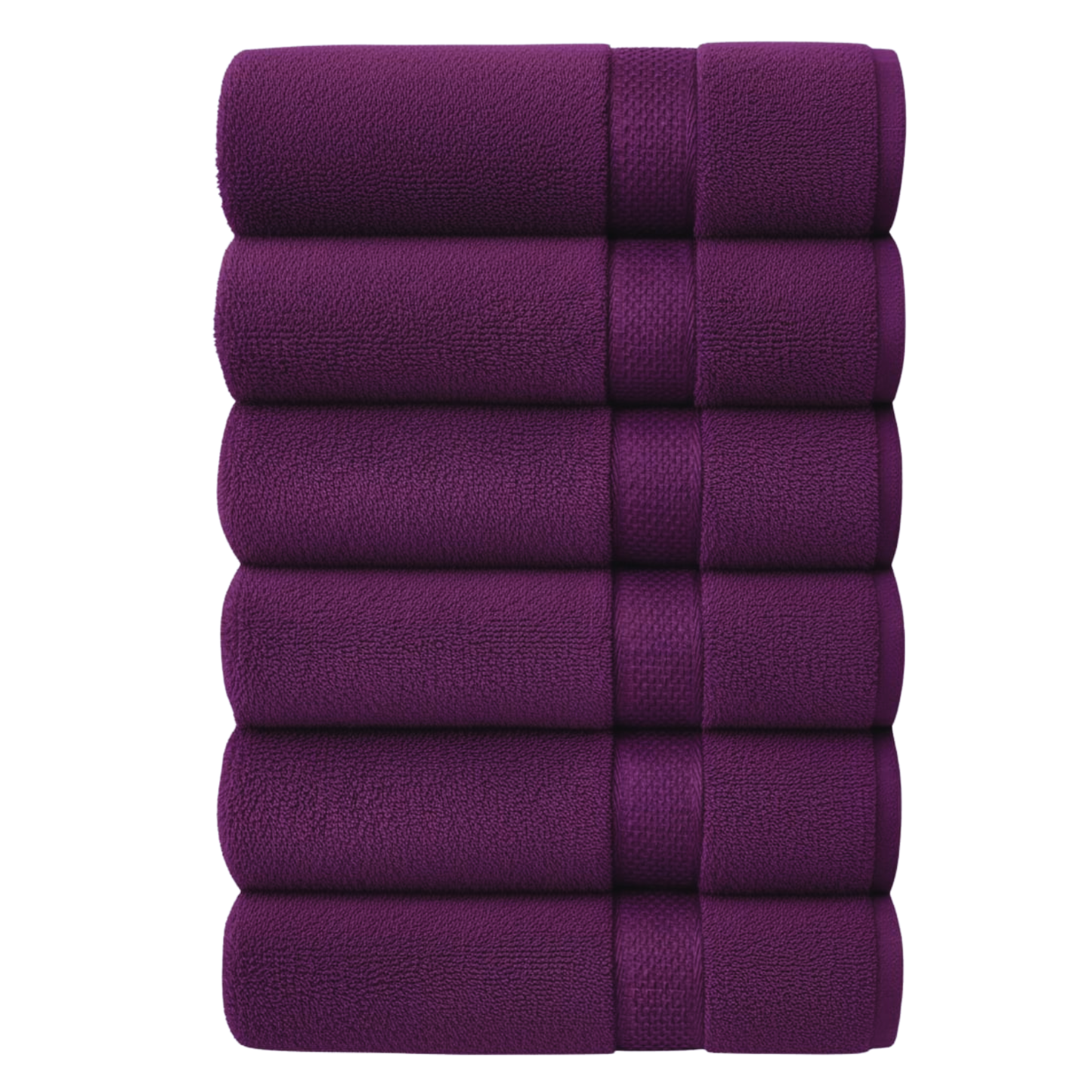 Super Soft Hand Towels 50x80cm – 100% Cotton, 500 GSM Absorbent Towels
