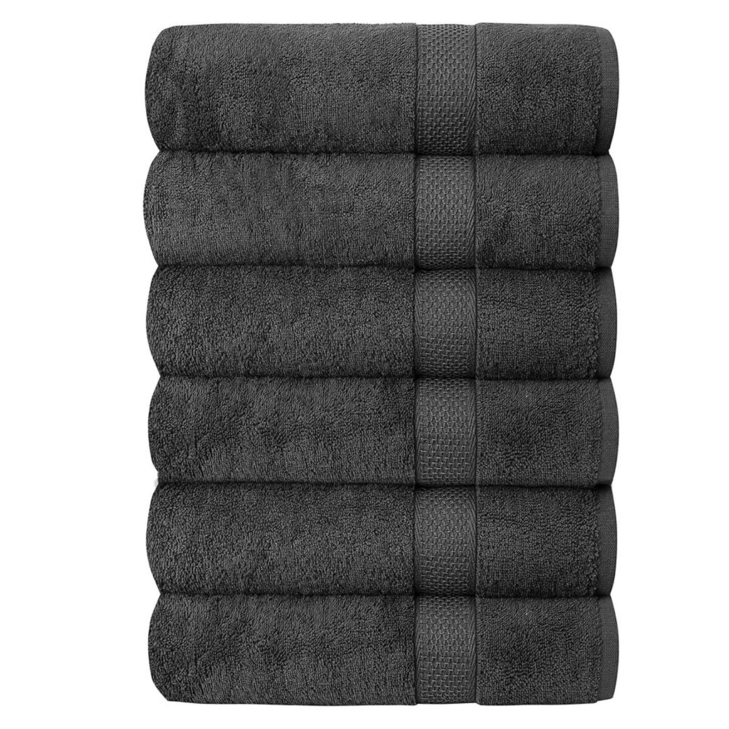 Super Soft Hand Towels 50x80cm – 100% Cotton, 500 GSM Absorbent Towels