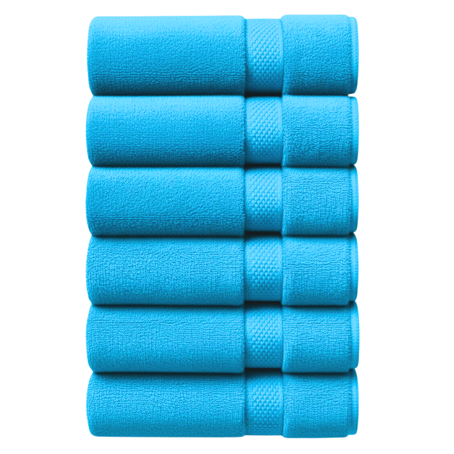 Super Soft Hand Towels 50x80cm – 100% Cotton, 500 GSM Absorbent Towels