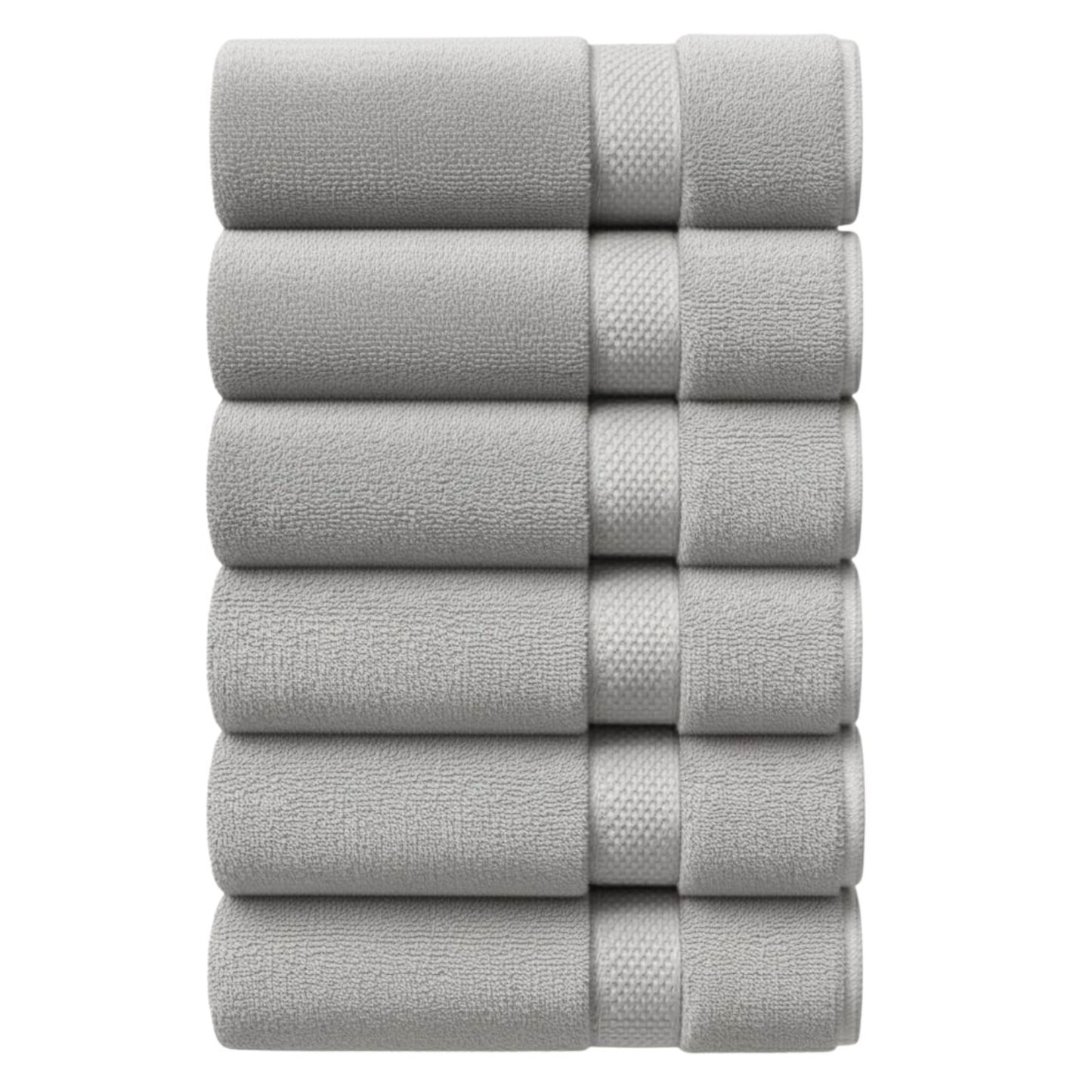 Super Soft Hand Towels 50x80cm – 100% Cotton, 500 GSM Absorbent Towels