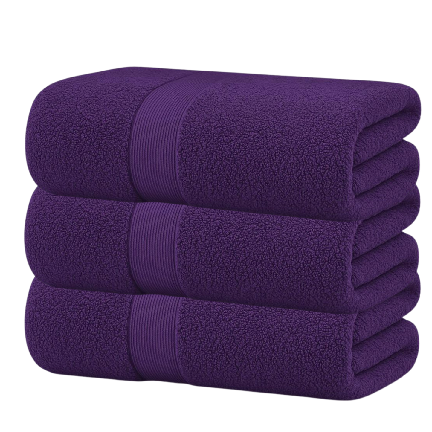 Large Bath Sheets 100% Cotton Super Soft 75x135cm 500GSM