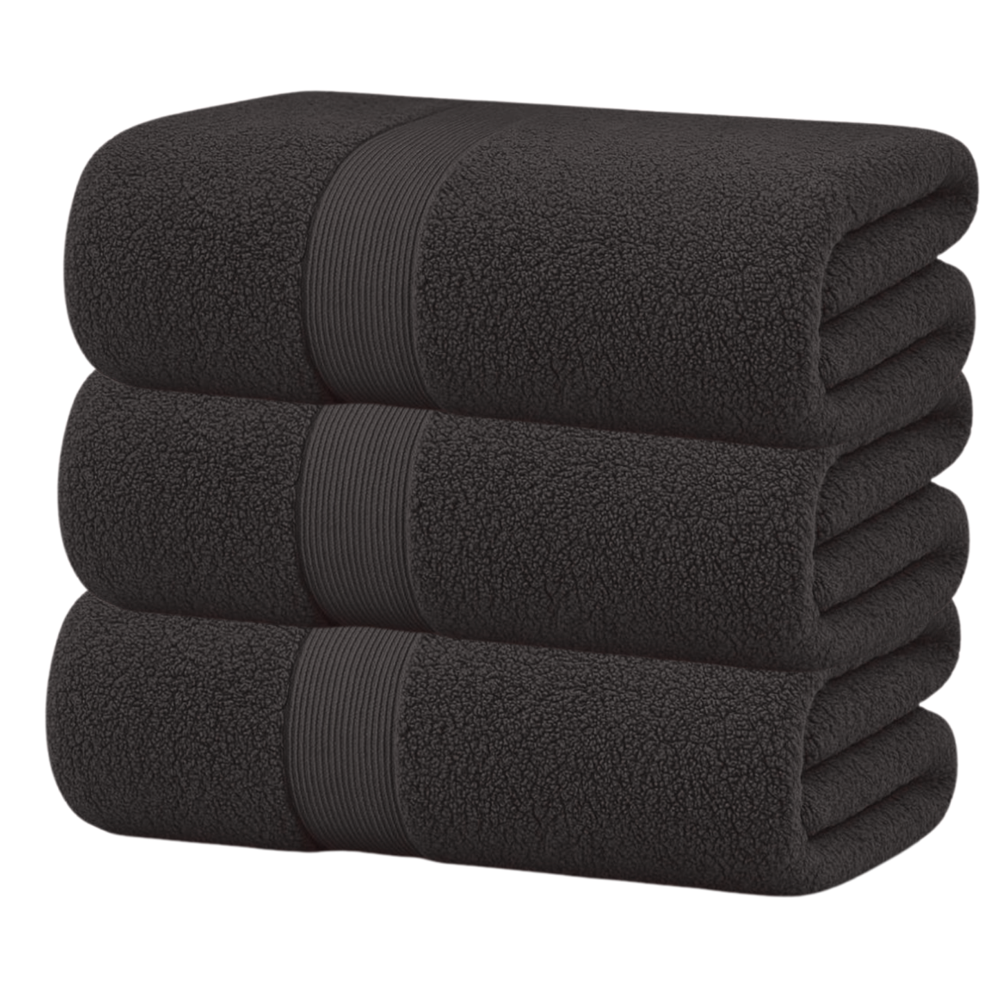 Large Bath Sheets 100% Cotton Super Soft 75x135cm 500GSM