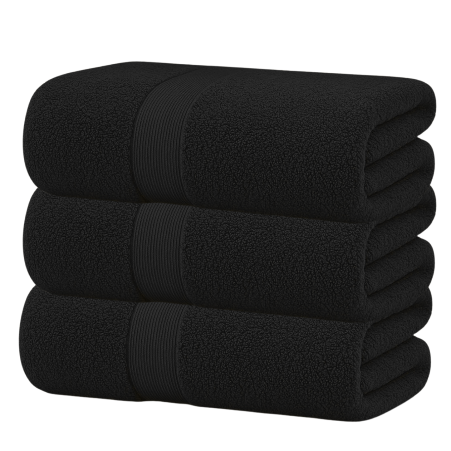 Large Bath Sheets 100% Cotton Super Soft 75x135cm 500GSM