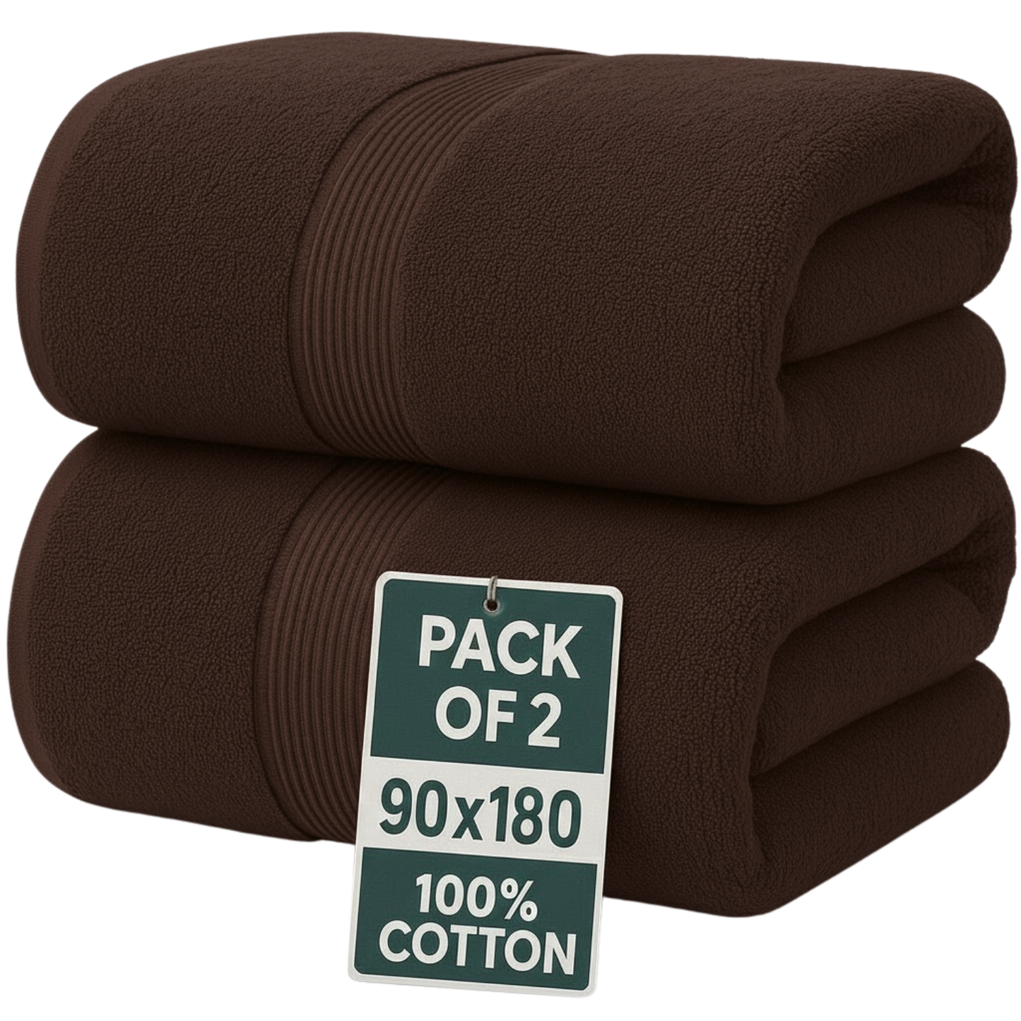 600 GSM Extra Large Jumbo Bath Sheets – 100% Cotton, Super Soft & Absorbent Towels (90x180cm)