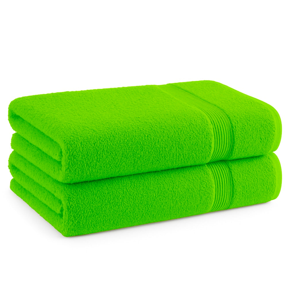 500 GSM Jumbo Large Bath Sheets – 100% Cotton, Soft & Absorbent Towels (90x150cm)