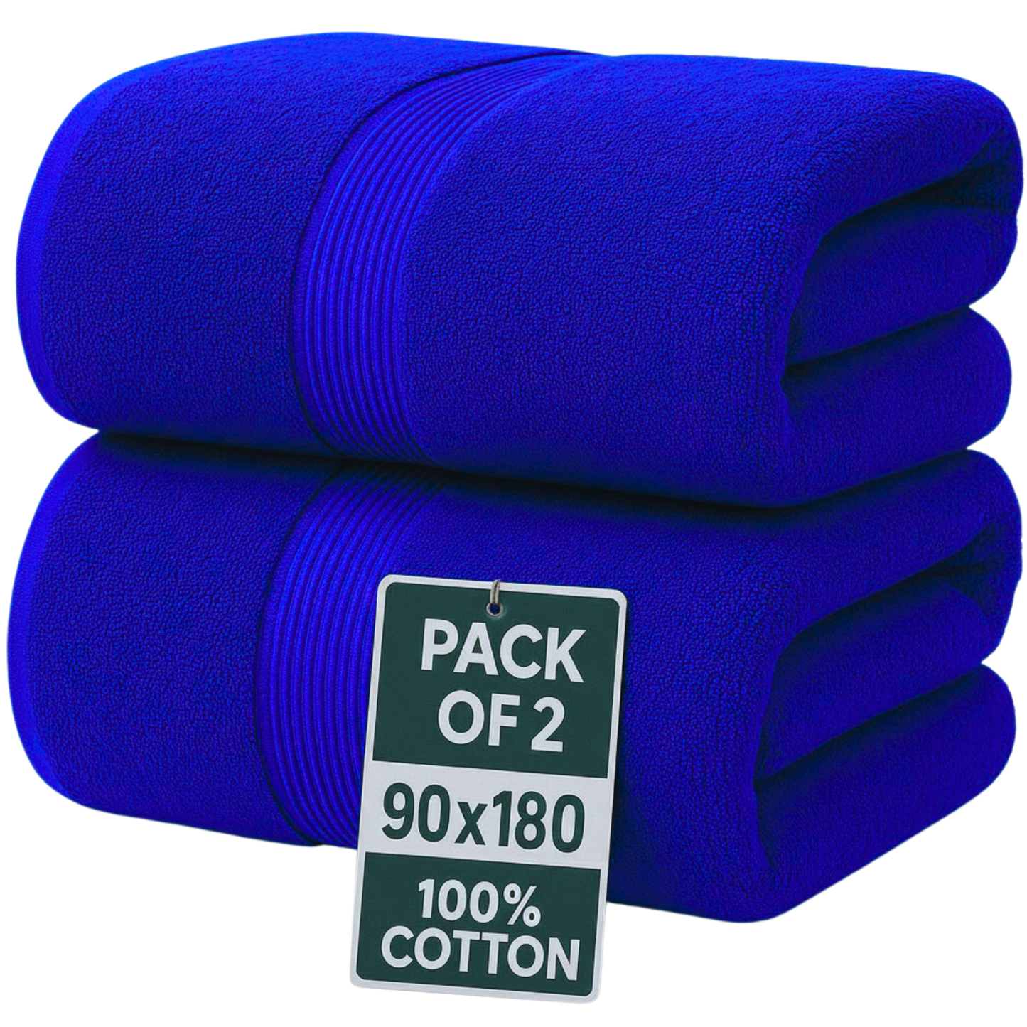 600 GSM Extra Large Jumbo Bath Sheets – 100% Cotton, Super Soft & Absorbent Towels (90x180cm)
