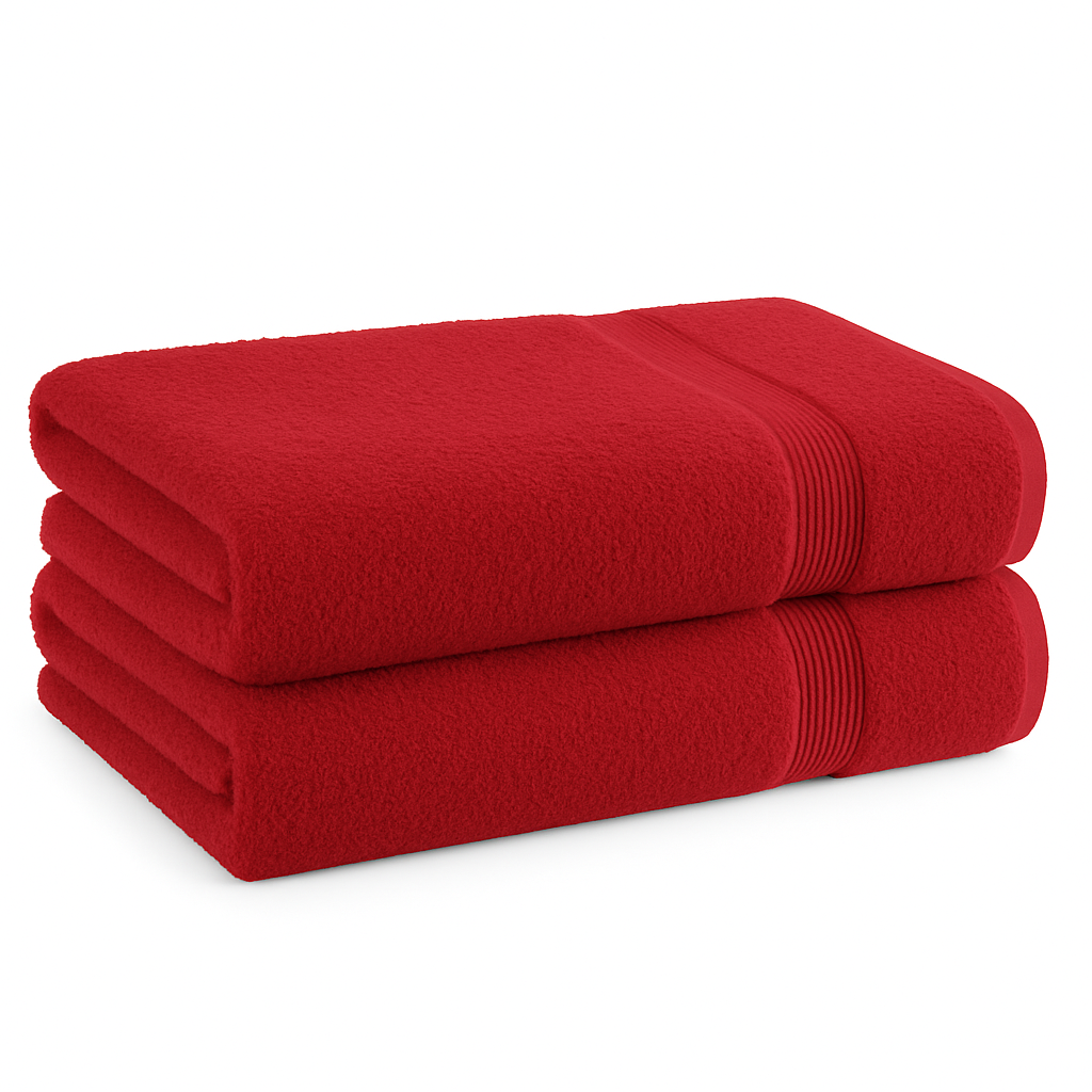 500 GSM Jumbo Large Bath Sheets – 100% Cotton, Soft & Absorbent Towels (90x150cm)