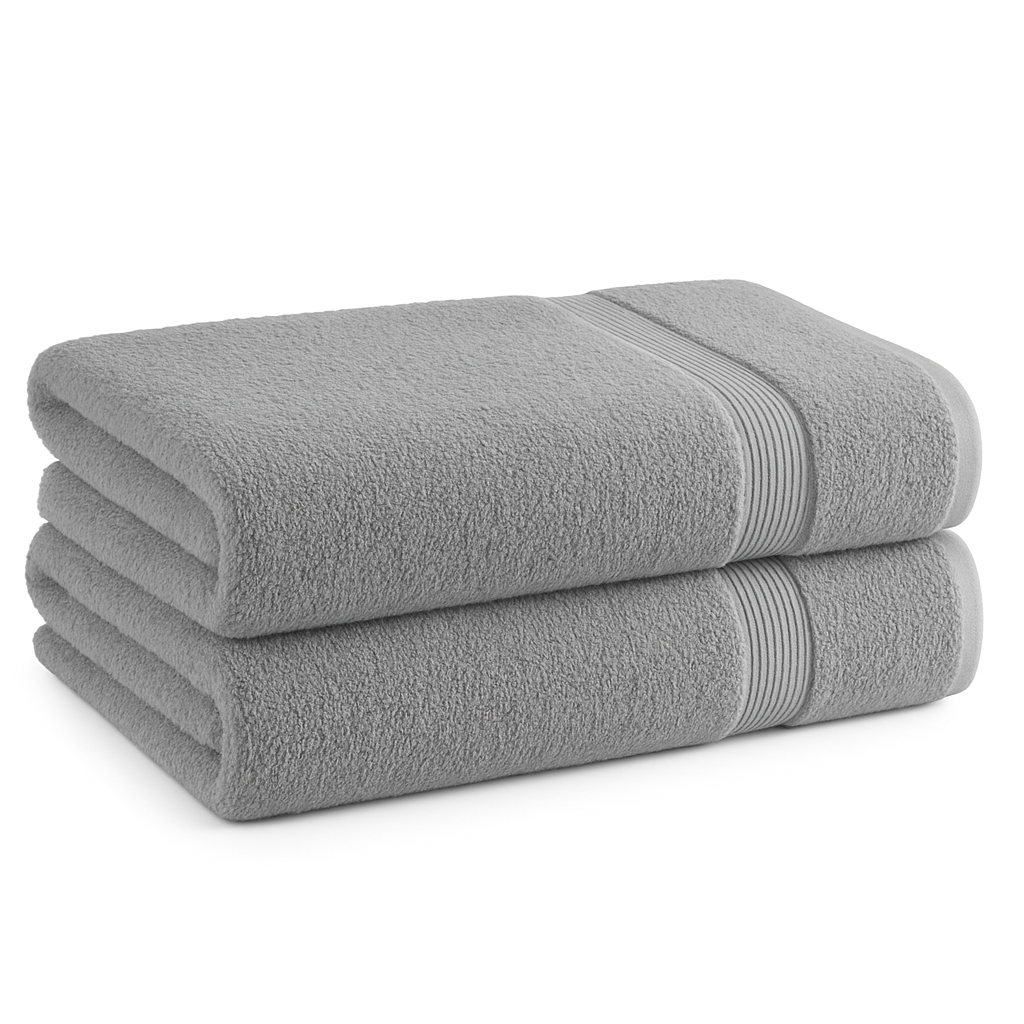 500 GSM Jumbo Large Bath Sheets – 100% Cotton, Soft & Absorbent Towels (90x150cm)