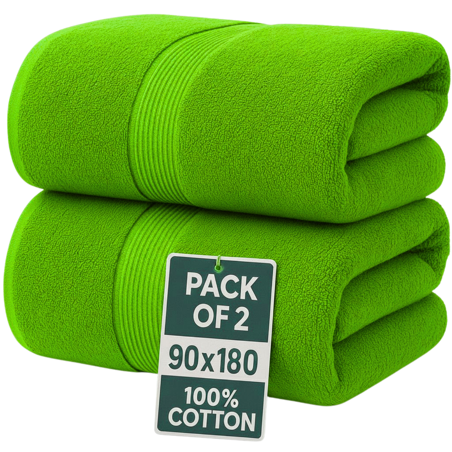 600 GSM Extra Large Jumbo Bath Sheets – 100% Cotton, Super Soft & Absorbent Towels (90x180cm)