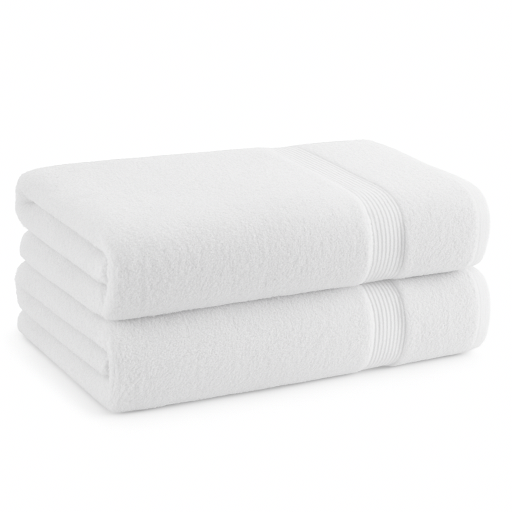 500 GSM Jumbo Large Bath Sheets – 100% Cotton, Soft & Absorbent Towels (90x150cm)