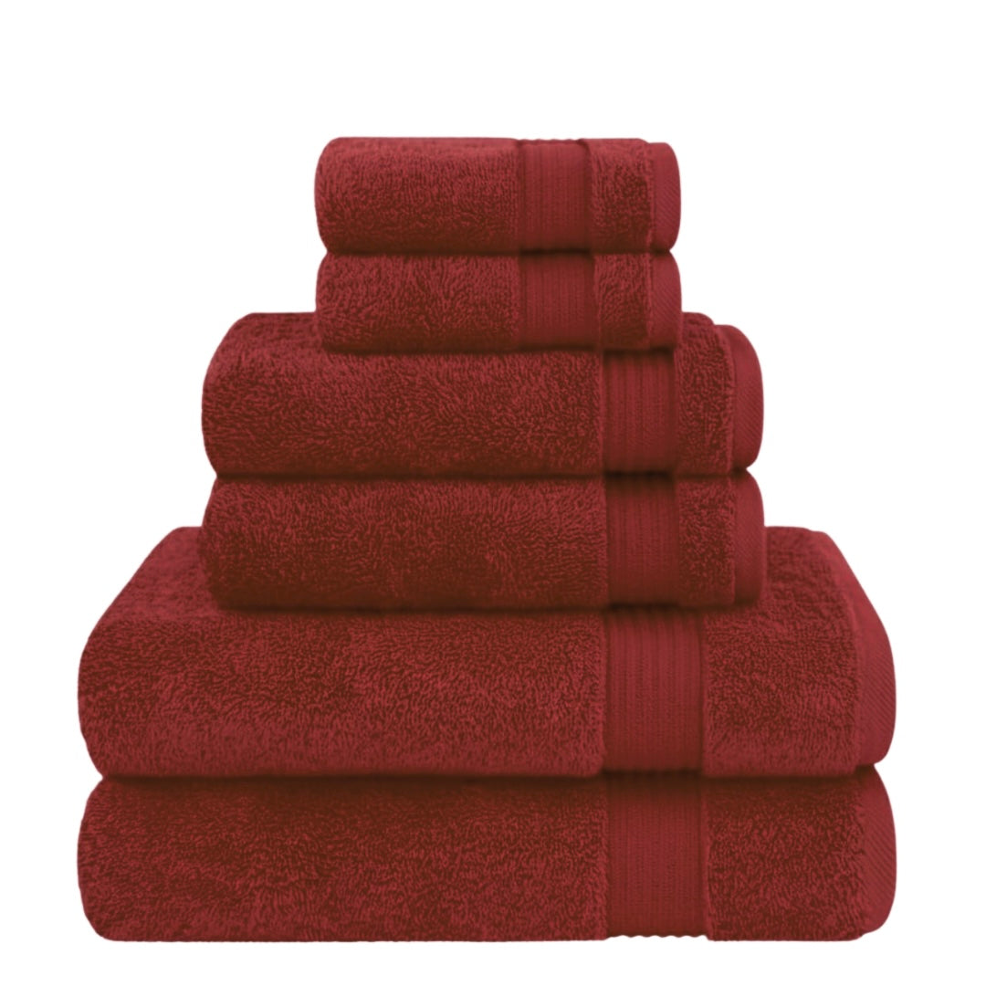 8 Piece Luxury Towel Bale Set – 500 GSM 100% Cotton Towels | Bath, Hand & Face