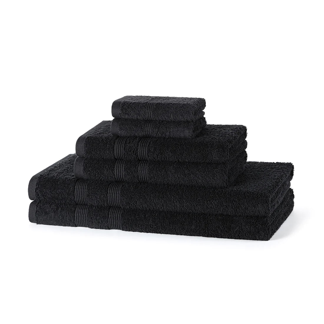 500 GSM Bale Set of 6 Black 