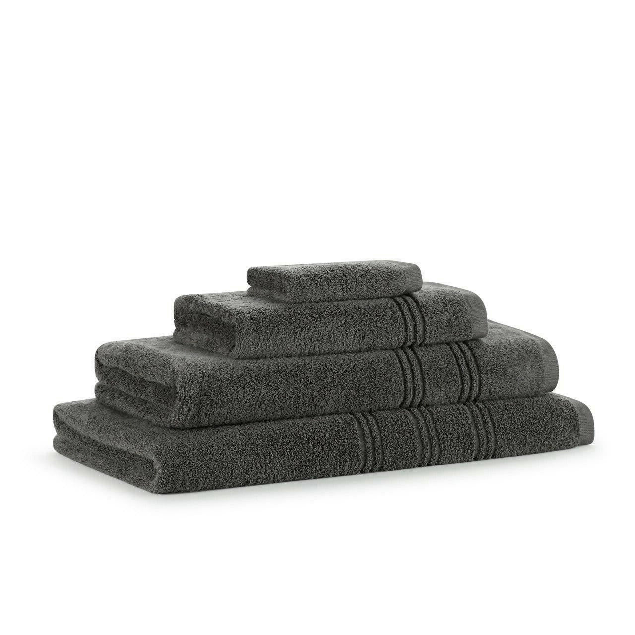 600 GSM Bale Set of 4 Charcoal Zero Twist 