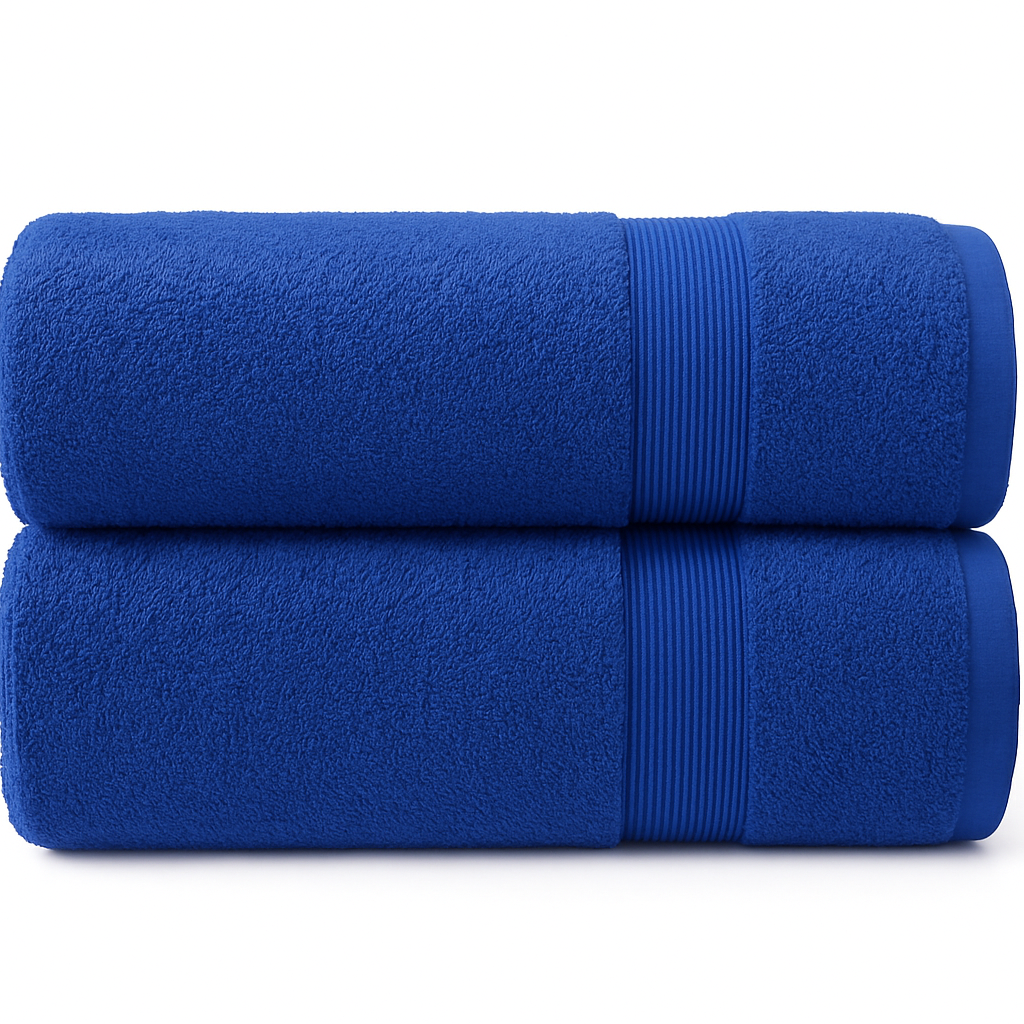Luxury Super Extra Large Jumbo Bath Sheets 100x200cm – 550 GSM Cotton Towels, Super Soft & Highly Absorbent