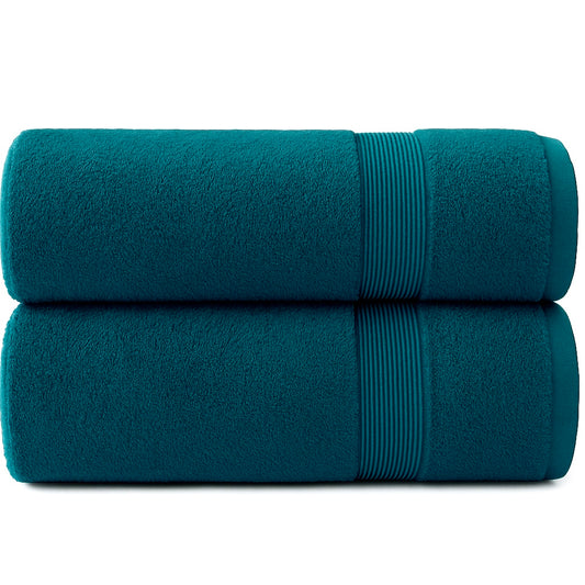 Luxury Super Extra Large Jumbo Bath Sheets 100x200cm – 550 GSM Cotton Towels, Super Soft & Highly Absorbent