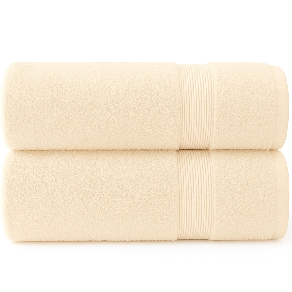 Luxury Super Extra Large Jumbo Bath Sheets 100x200cm – 550 GSM Cotton Towels, Super Soft & Highly Absorbent