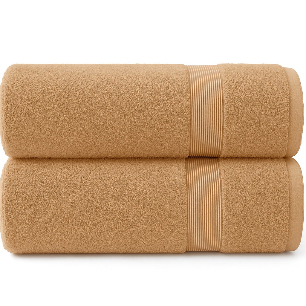 Luxury Super Extra Large Jumbo Bath Sheets 100x200cm – 550 GSM Cotton Towels, Super Soft & Highly Absorbent