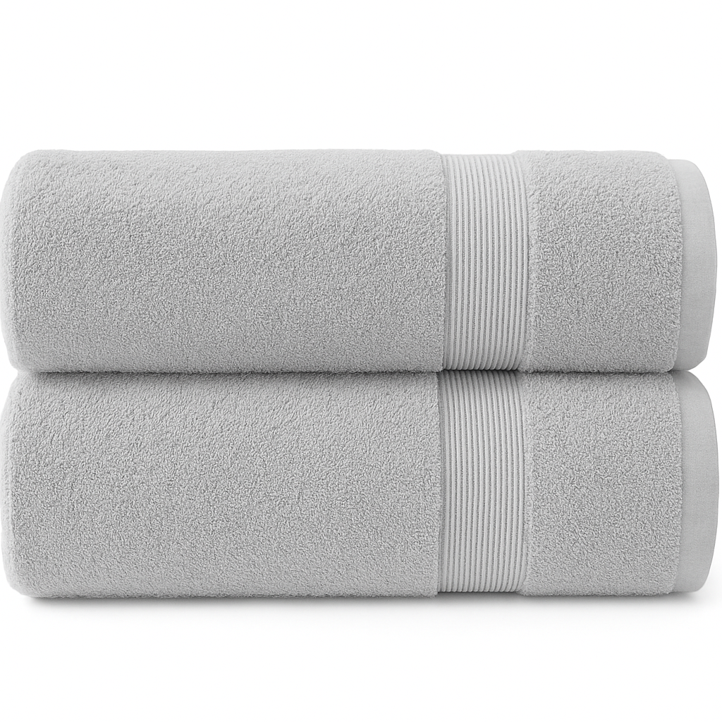 Luxury Super Extra Large Jumbo Bath Sheets 100x200cm – 550 GSM Cotton Towels, Super Soft & Highly Absorbent