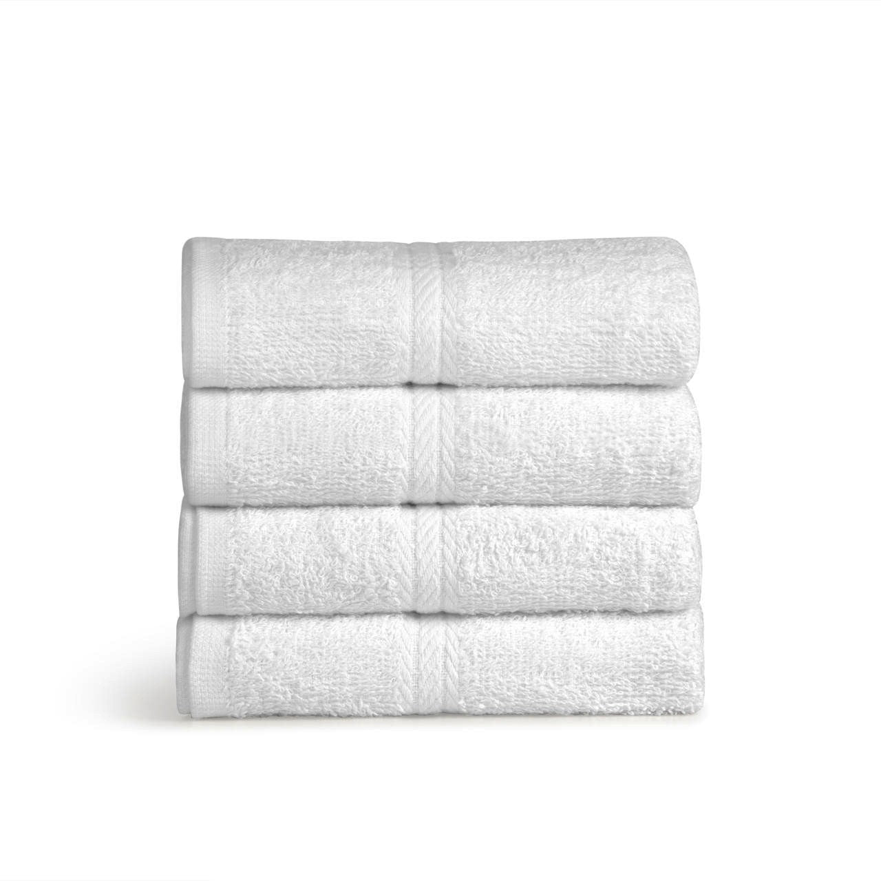 450 GSM Hand Towels White 