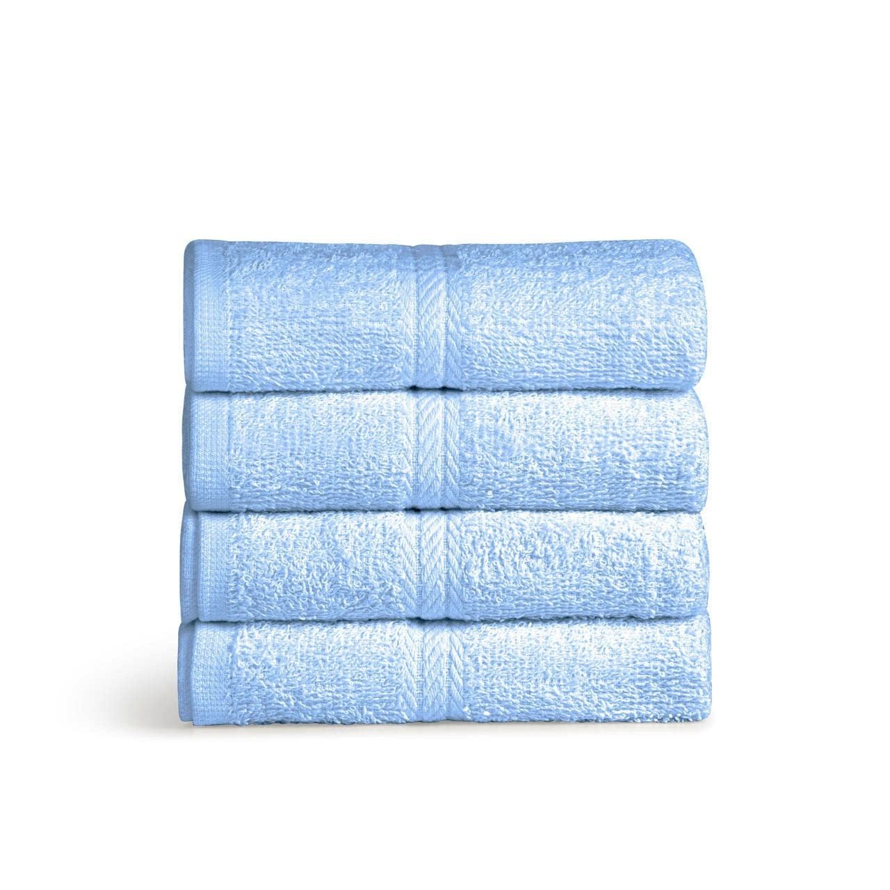 450 GSM Hand Towels Sky Blue 